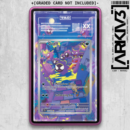 ARKIV3 TAG graded front - Purple