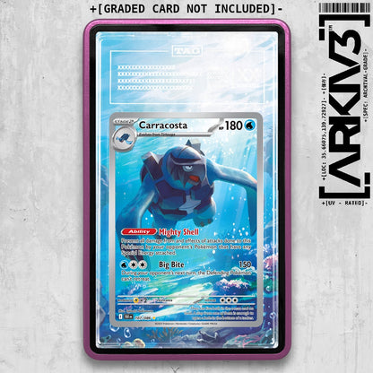 ARKIV3 TAG graded front - Purple