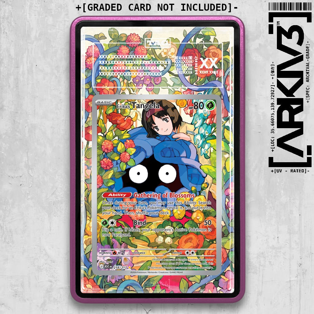 ARKIV3 TAG graded front - Purple