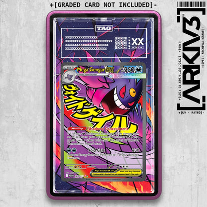 ARKIV3 TAG graded front - Purple
