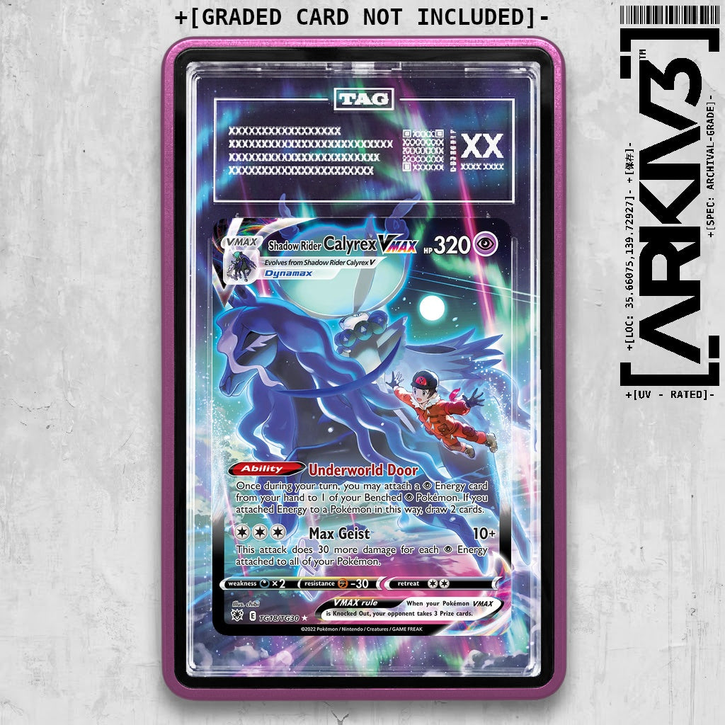 ARKIV3 TAG graded front - Purple