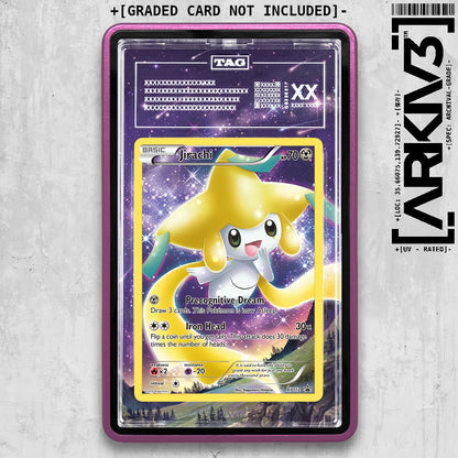 ARKIV3 TAG graded front - Purple
