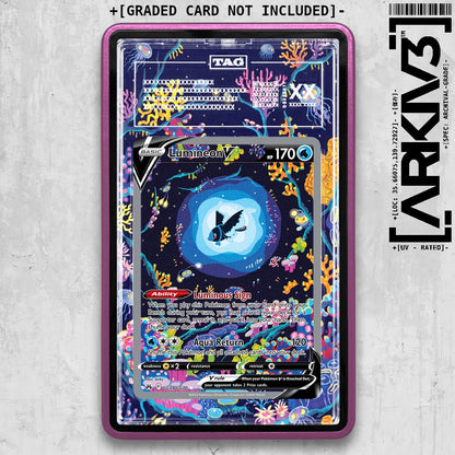ARKIV3 TAG graded front - Purple