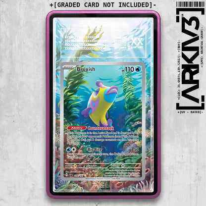 ARKIV3 TAG graded front - Purple