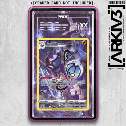 ARKIV3 TAG graded front - Purple