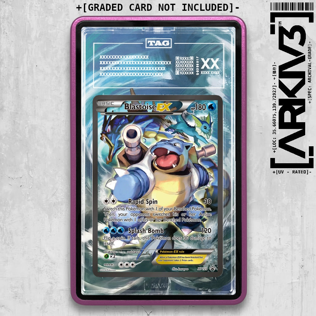 ARKIV3 TAG graded front - Purple