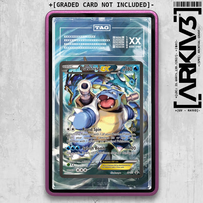 ARKIV3 TAG graded front - Purple