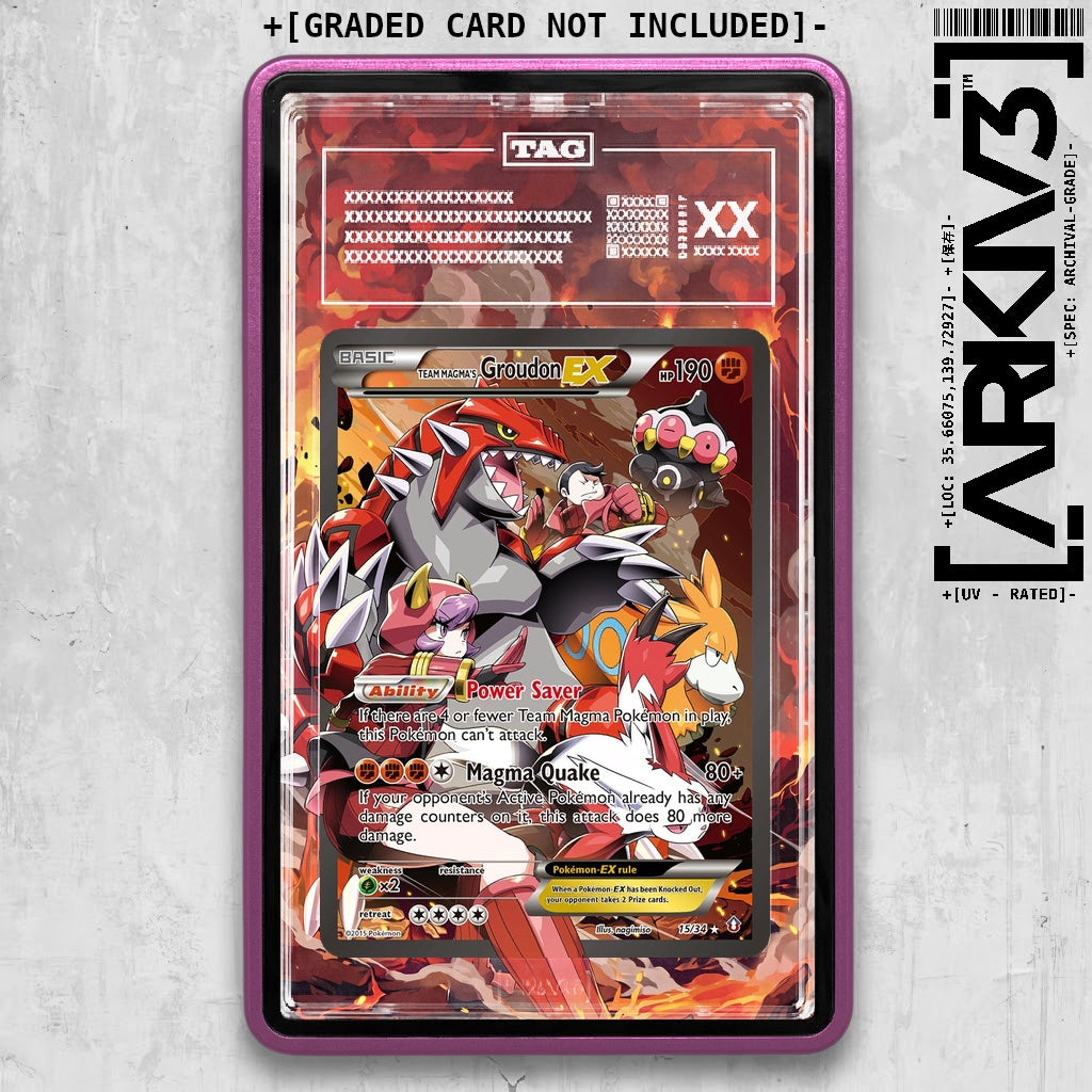 ARKIV3 TAG graded front - Purple