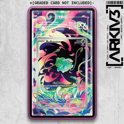 ARKIV3 TAG graded front - Purple