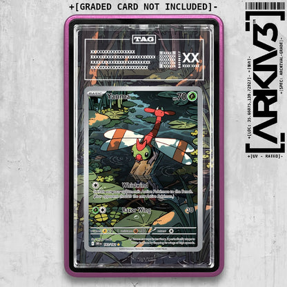 ARKIV3 TAG graded front - Purple