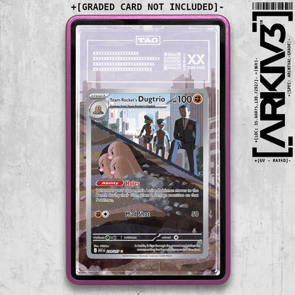 ARKIV3 TAG graded front - Purple