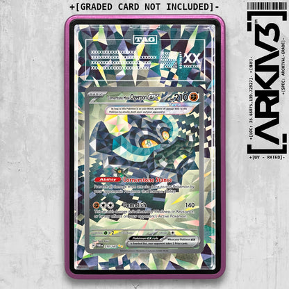 ARKIV3 TAG graded front - Purple