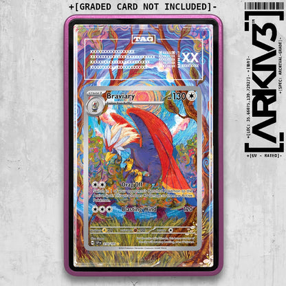 ARKIV3 TAG graded front - Purple