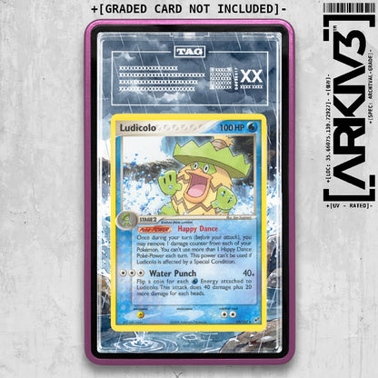 ARKIV3 TAG graded front - Purple