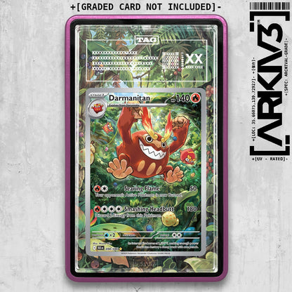 ARKIV3 TAG graded front - Purple