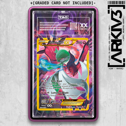 ARKIV3 TAG graded front - Purple