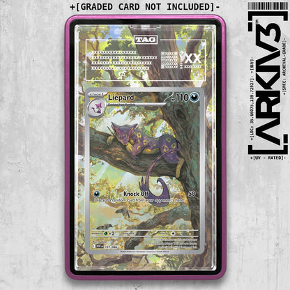 ARKIV3 TAG graded front - Purple