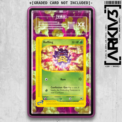ARKIV3 TAG graded front - Purple