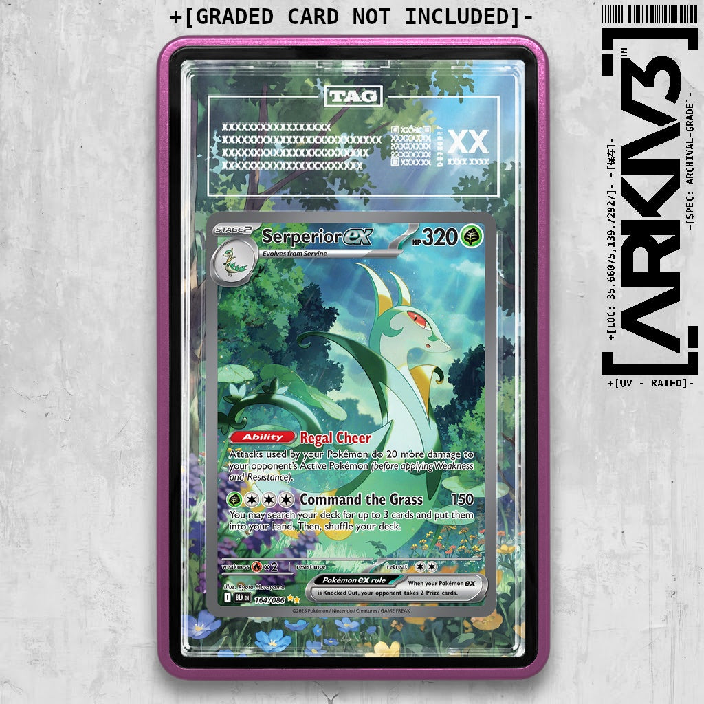 ARKIV3 TAG graded front - Purple