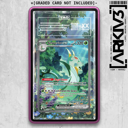 ARKIV3 TAG graded front - Purple