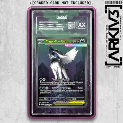 ARKIV3 TAG graded front - Purple