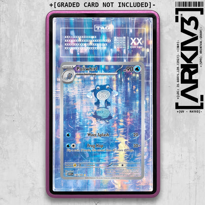 ARKIV3 TAG graded front - Purple