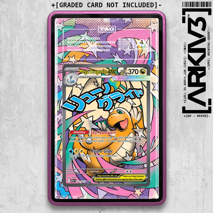 ARKIV3 TAG graded front - Purple