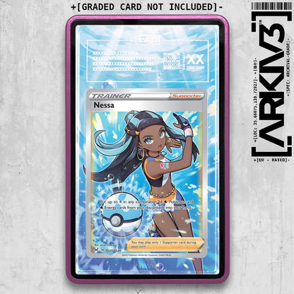 ARKIV3 TAG graded front - Purple