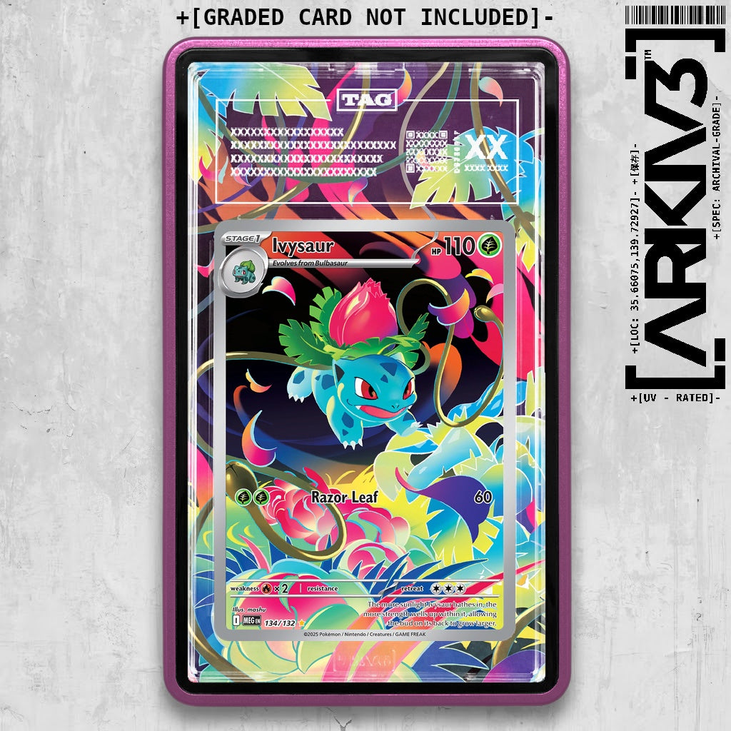 ARKIV3 TAG graded front - Purple