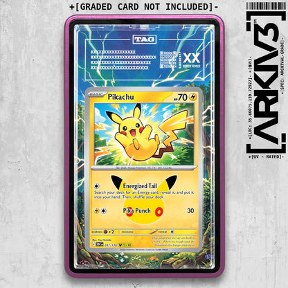 ARKIV3 TAG graded front - Purple