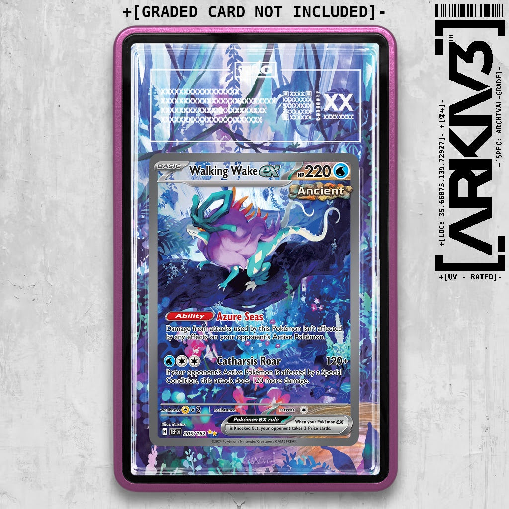 ARKIV3 TAG graded front - Purple