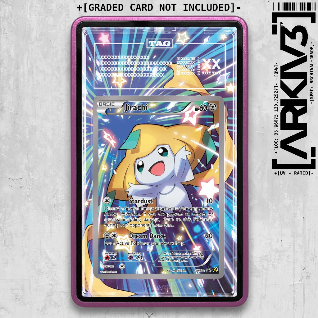 ARKIV3 TAG graded front - Purple
