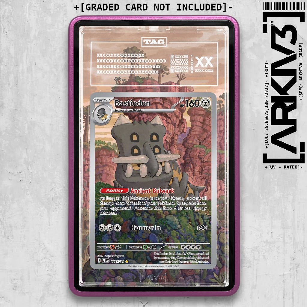 ARKIV3 TAG graded front - Purple