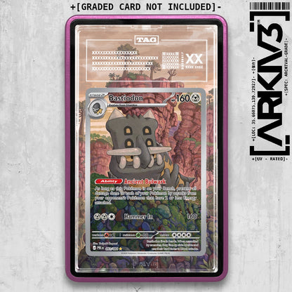 ARKIV3 TAG graded front - Purple