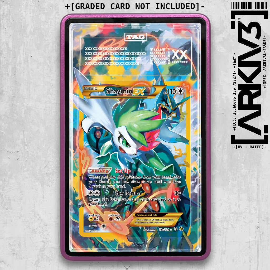 ARKIV3 TAG graded front - Purple