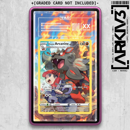 ARKIV3 TAG graded front - Purple