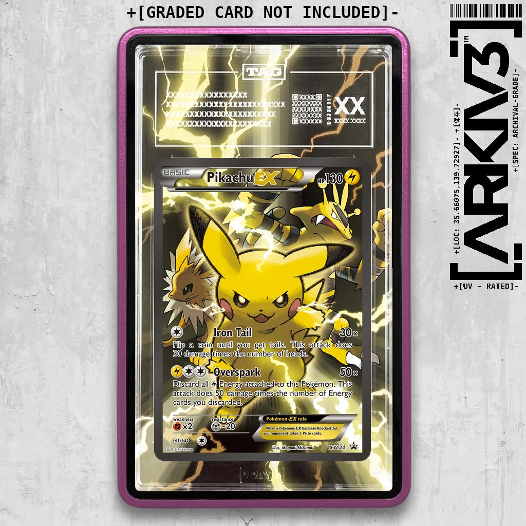 ARKIV3 TAG graded front - Purple