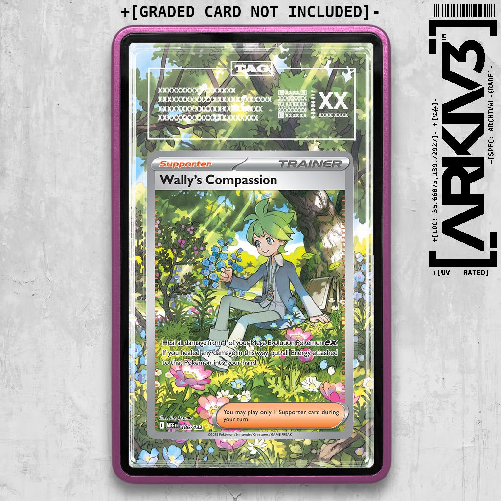 ARKIV3 TAG graded front - Purple