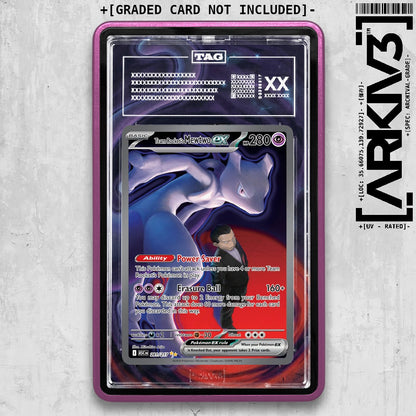 ARKIV3 TAG graded front - Purple