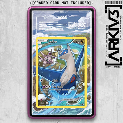 ARKIV3 TAG graded front - Purple