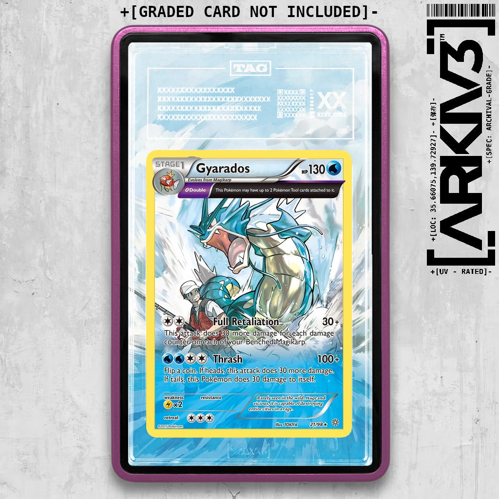 ARKIV3 TAG graded front - Purple