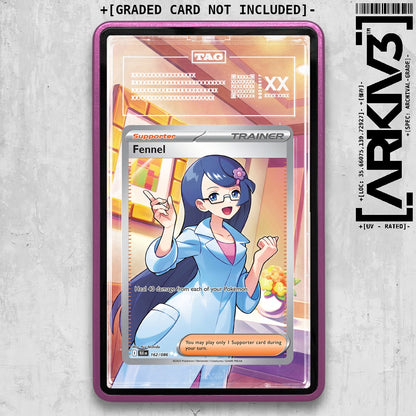 ARKIV3 TAG graded front - Purple