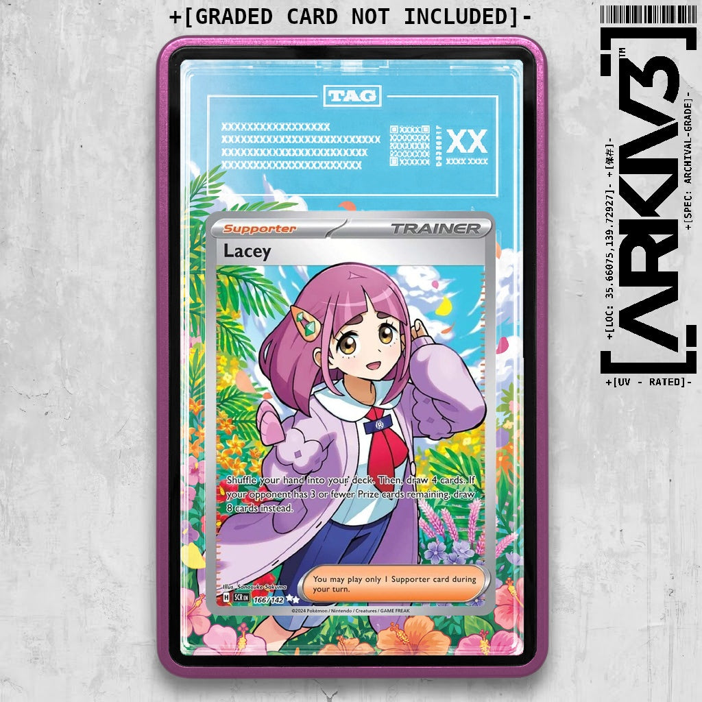 ARKIV3 TAG graded front - Purple
