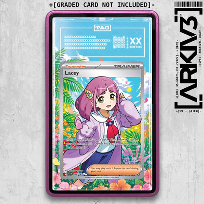 ARKIV3 TAG graded front - Purple