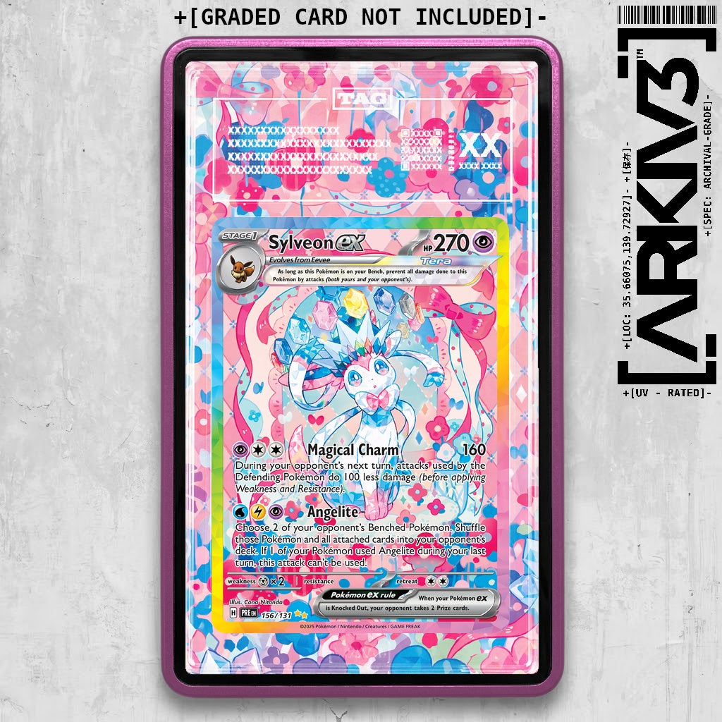 ARKIV3 TAG graded front - Purple