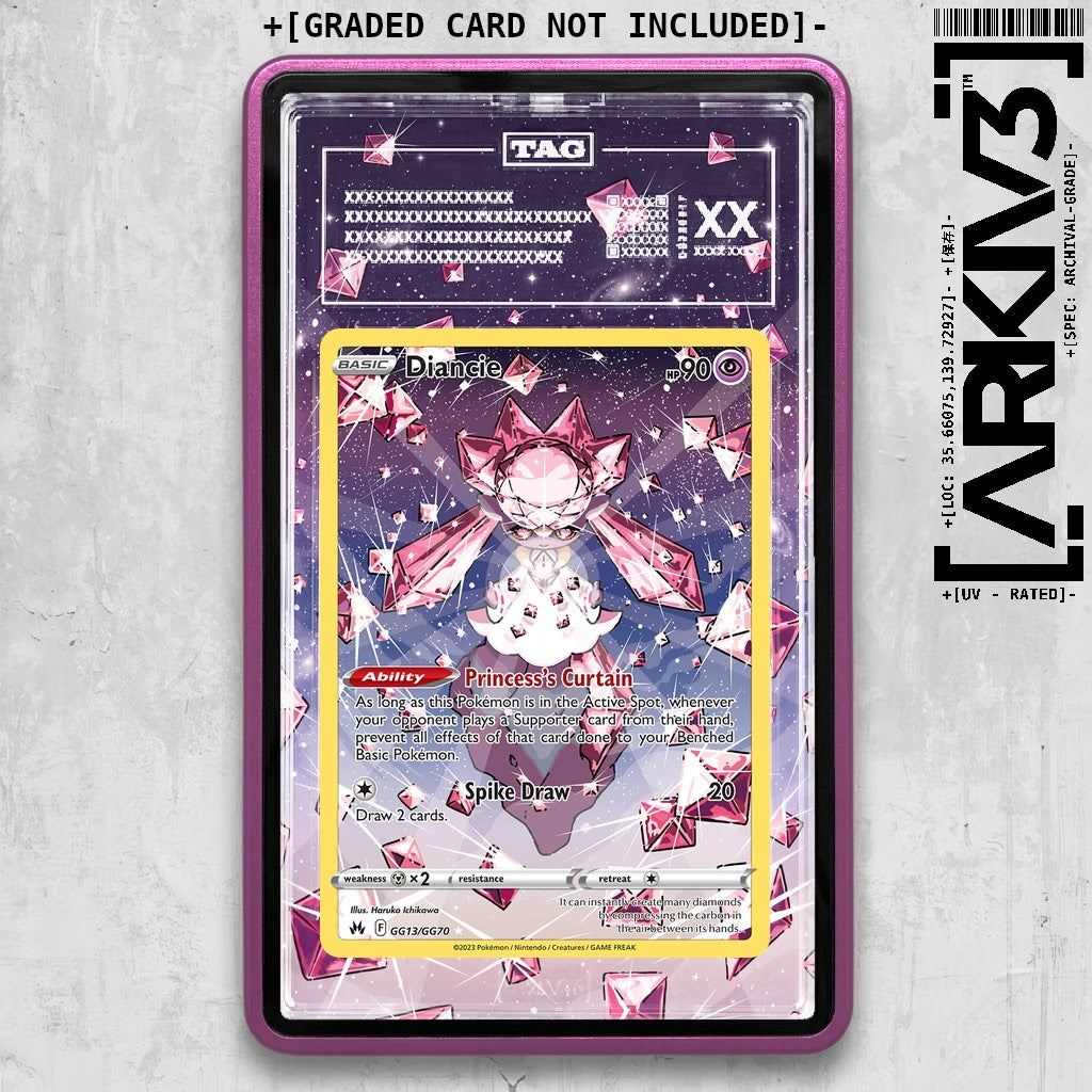 ARKIV3 TAG graded front - Purple