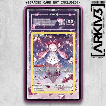 ARKIV3 TAG graded front - Purple