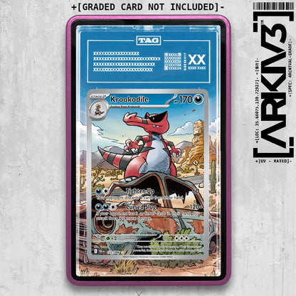 ARKIV3 TAG graded front - Purple