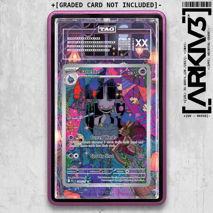ARKIV3 TAG graded front - Purple