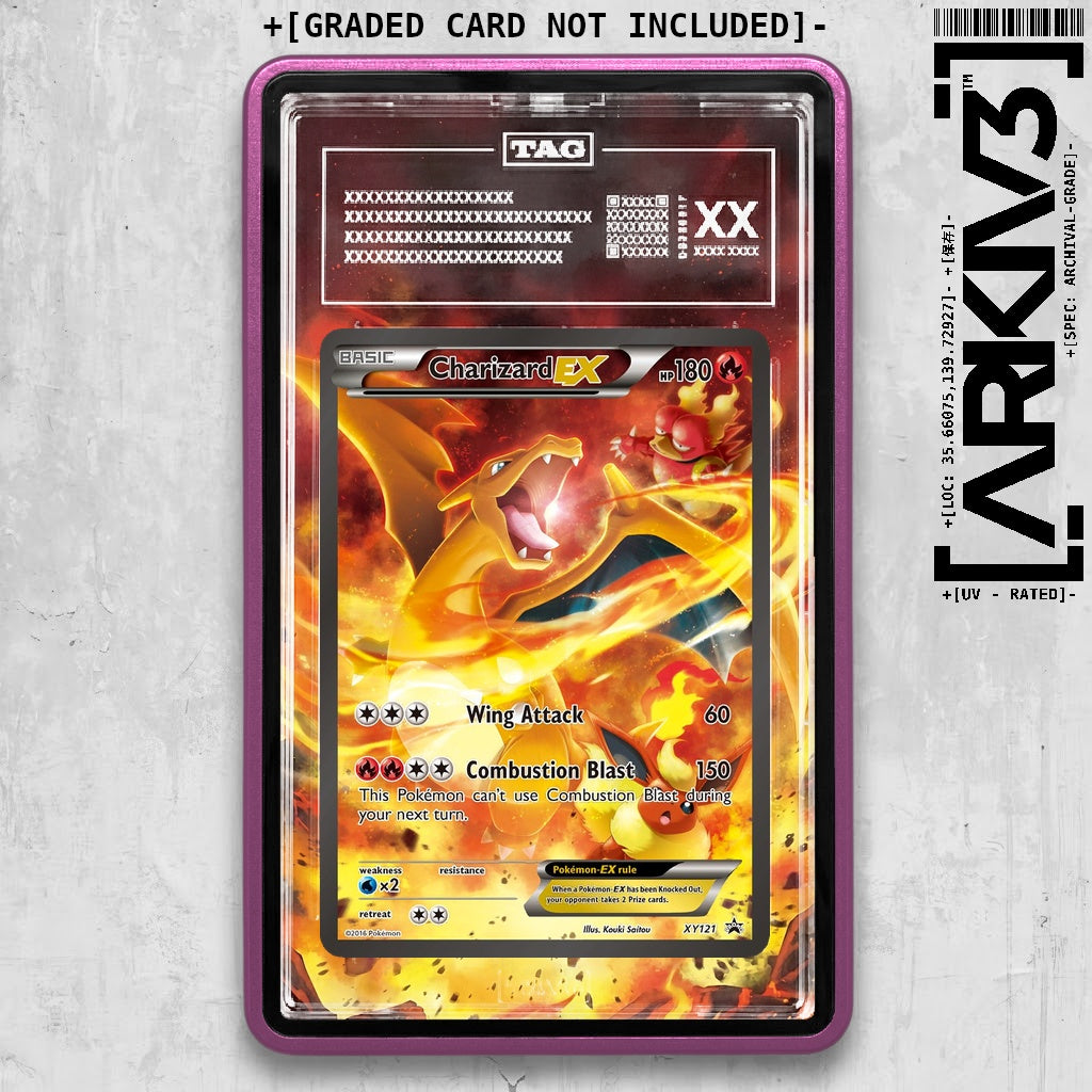 ARKIV3 TAG graded front - Purple
